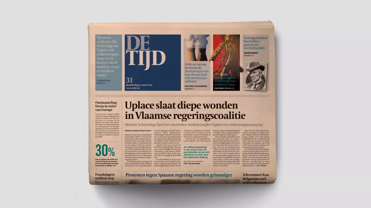 De Tijd and L’Echo