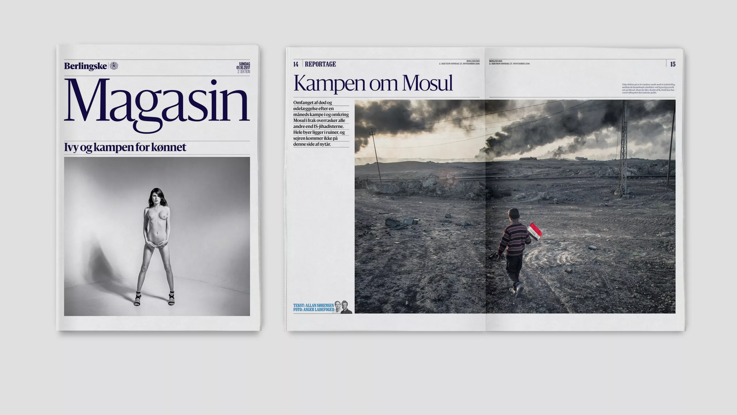Berlingske Cover and Spread V02