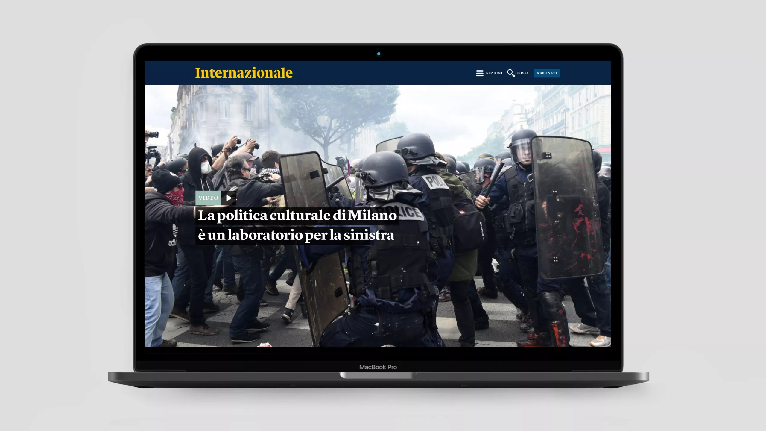 Mac book video homepage