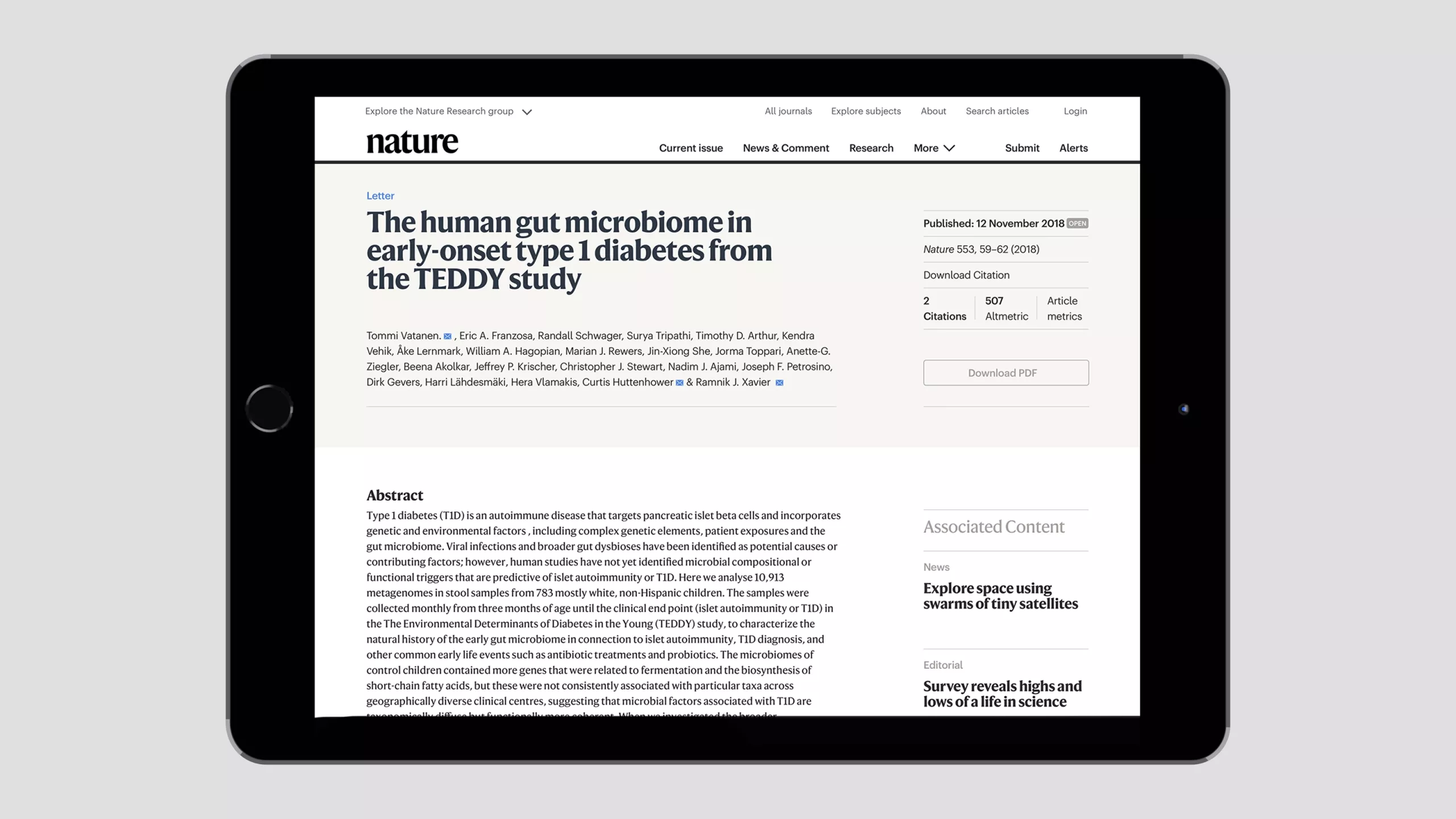 Digital i Pad Reasearch Article