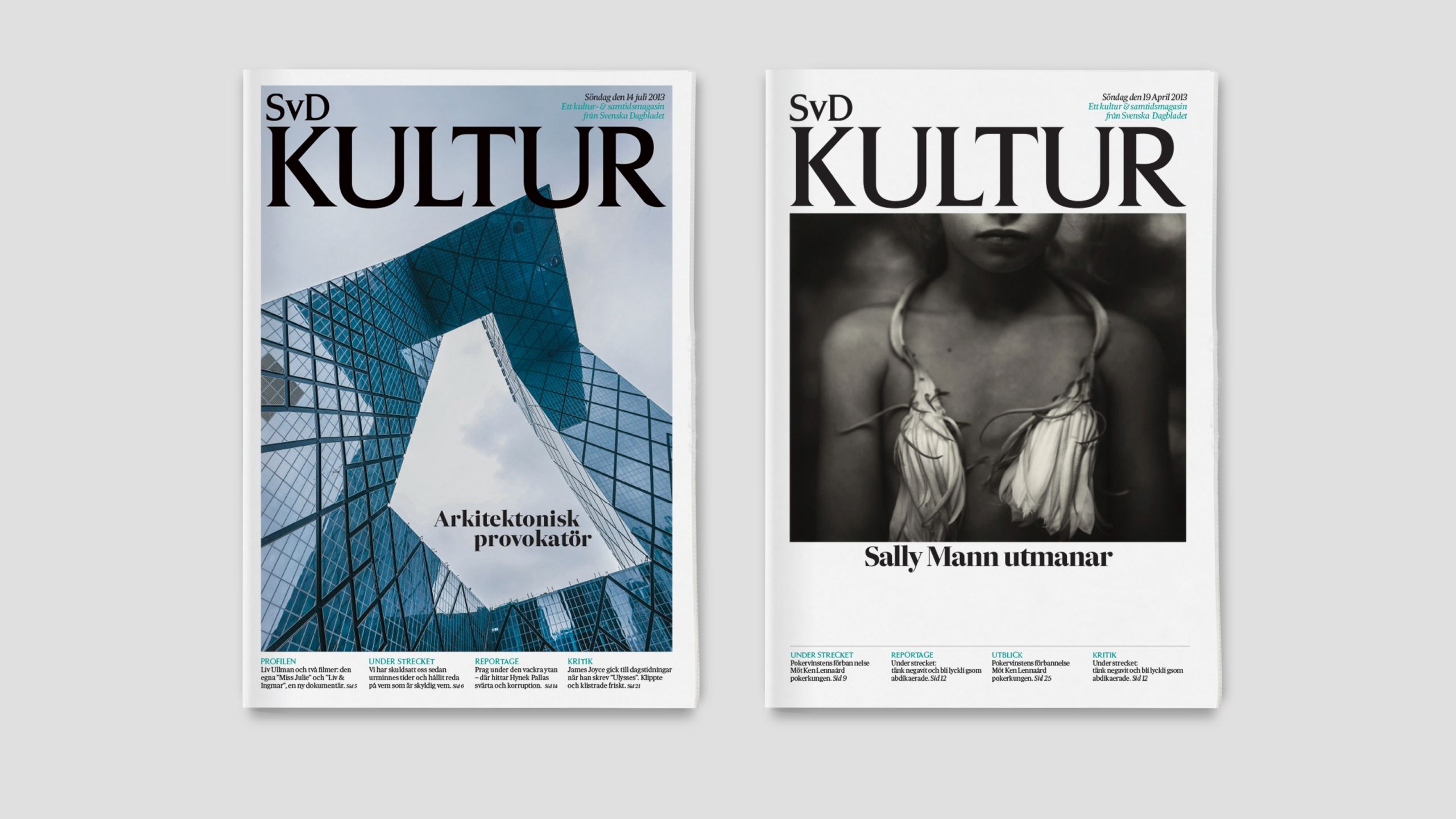 Svenska Dagbladet Magazines Mark Porter Associates